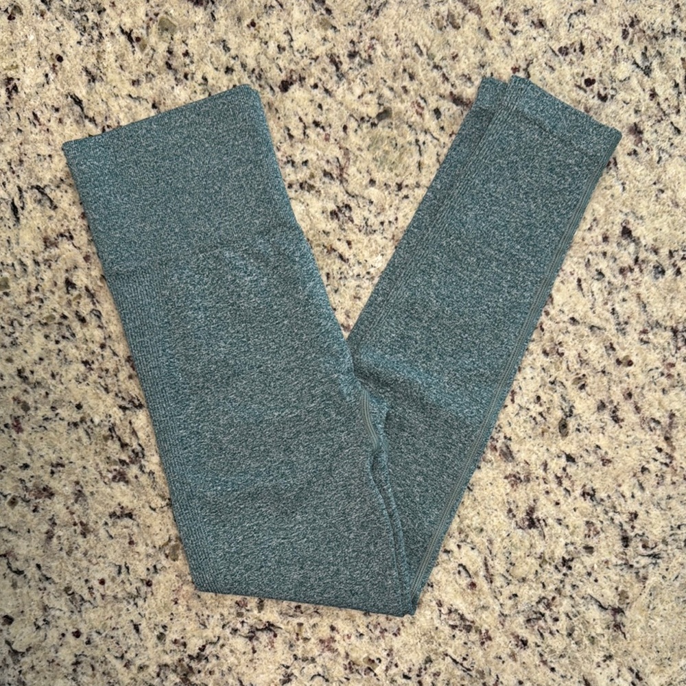 Teal High-Waisted Leggings